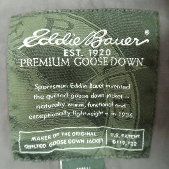 VTG 90s Eddie Bauer Premium Goose Down Hooded Parka XXL Coat SEE DESCRIPTION - Picture 13 of 13